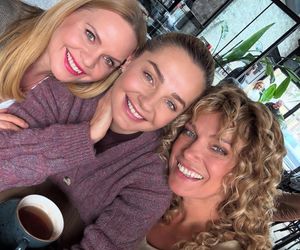 Przyjaciółki, 26 sezon. Inga (Małgorzata Socha), Patrycja (Joanna Liszowska) Anka (Magdalena Stużyńska)