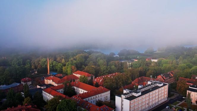 To najpiękniejsze miasteczko studenckie w Polsce. Zobacz, jak wygląda Kortowo z lotu ptaka [ZDJĘCIA, NAGRANIE]