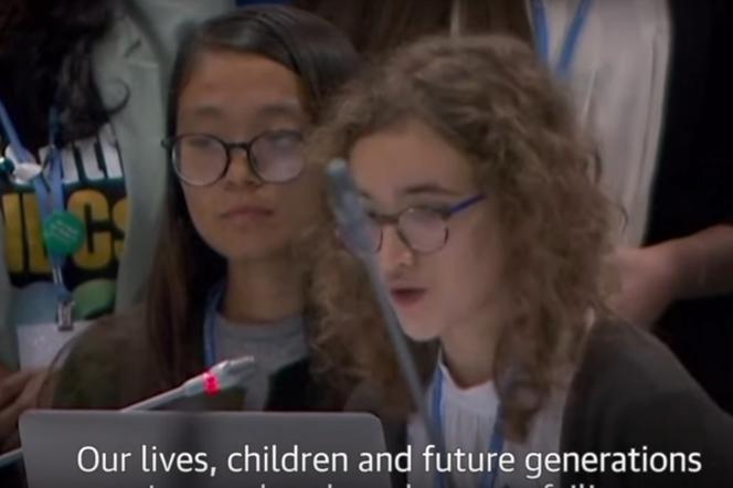 Licealistka z Katowic jak Greta Thunberg. Porywające wystąpienie Zuzy Borowskiej na COP25 w Madrycie [WIDEO]