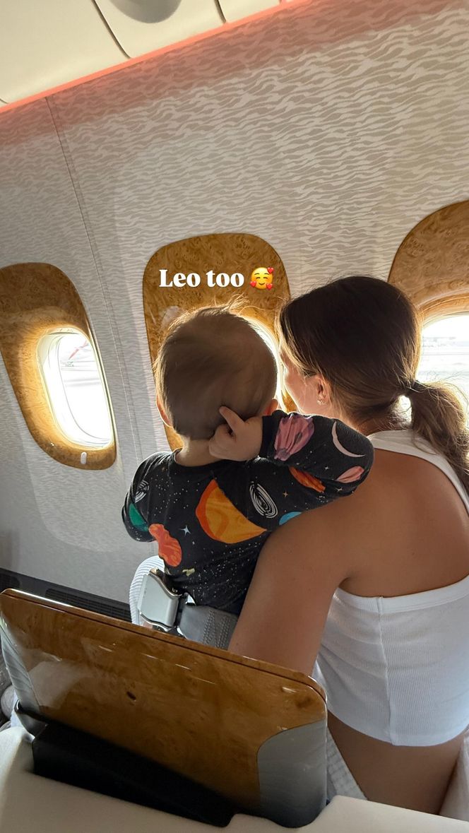 Sandra Kubicka wypoczywa z synkiem w Dubaju