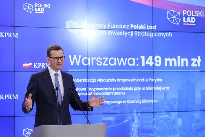 Premier Mateusz Morawiecki przedstawia Program Inwestycji Strategicznych „Polski Ład”