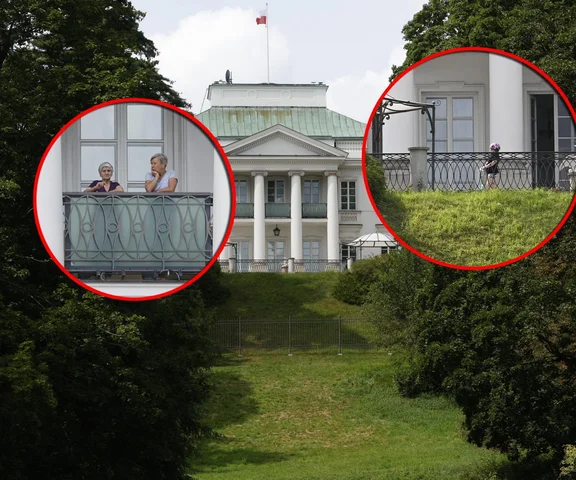 Rodzina Nawrockich przejęła Belweder. Kasia zaszalała!