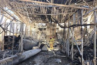 Zdjęcia sklepików z Marywilskiej przyprawiają o ciarki! Ekspert: Mogło dojść do podpalenia