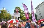 Protest nauczycieli w Warszawie