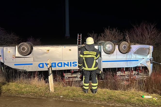 Wypadek polskiego autokaru w Niemczech 