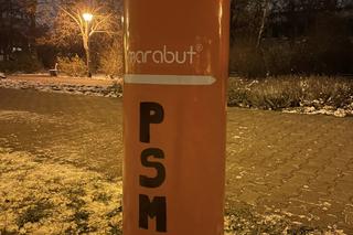 Poduszki na latarniach chronią jeżdżących na sankach 