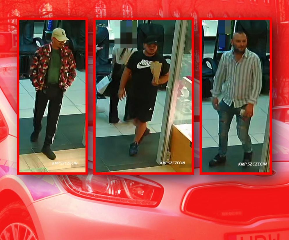 Policja opublikowała wizerunki sprawców kradzieży w Outlet Parku