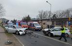 Łódzkie. Cztery osoby ranne w wypadku na DK72 w Poddębicach