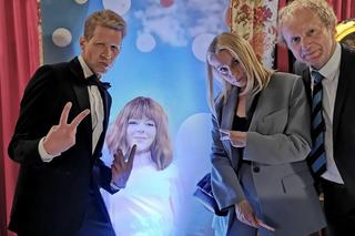 Pierwsza miłość. Dominika (Aneta Zając), Emil (Łukasz Garlicki), Emilka (Anna Ilczuk), Seweryn (Mirosław Kropielnicki)