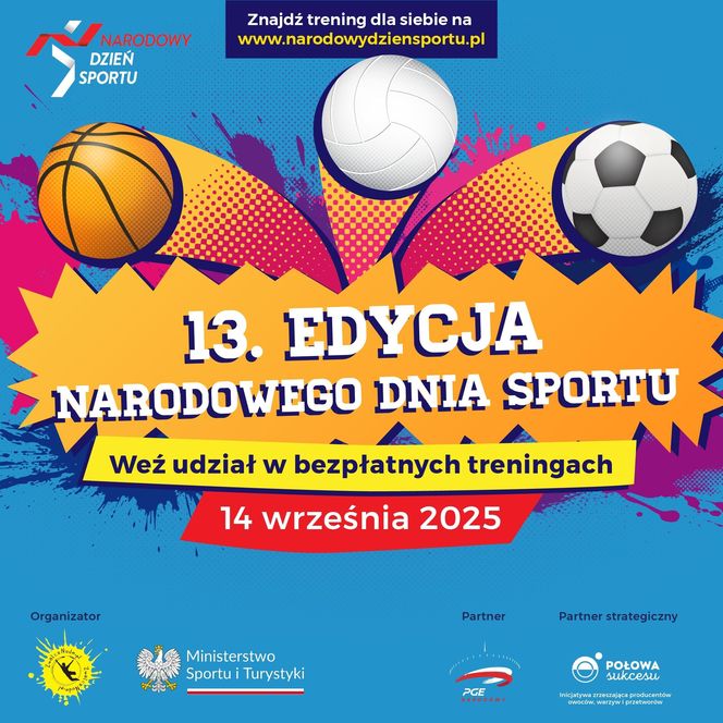 Cała Polska w ruchu! - Narodowy Dzień Sportu już 14 września