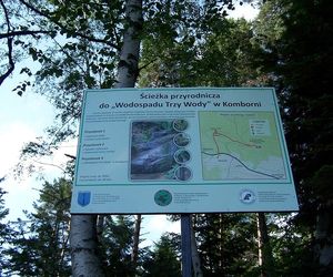 Wodospad Trzy Wody. Urokliwie położona ciekawostka turystyczna na Podkarpaciu