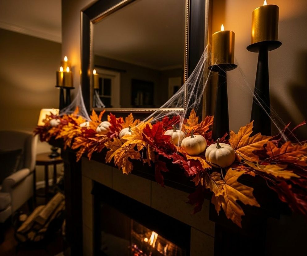 Halloweenowe dekoracje nie muszą być drogie. Stwórz lampiony, stroiki i girlandy DIY