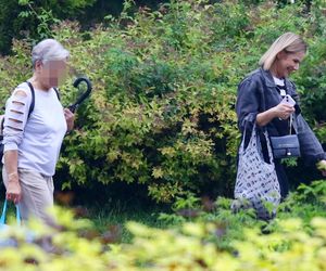 Zakupy Marty Nawrockiej pod okiem ochroniarza