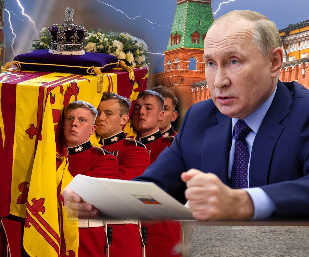 Putin bez zaproszenia na pogrzeb królowej Elżbiety. Na Kremlu wpadli w szał. To niemoralne i cyniczne