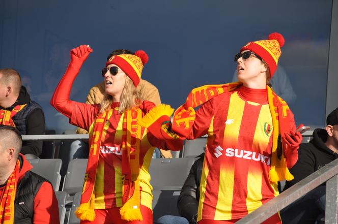 Korona Kielce - Jagiellonia Białystok. Żółto-czerwone derby w obiektywie