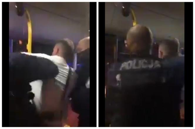 Jelenia Góra: Brutalna interwencja policji w autobusie. Poszło o hulajnogę elektryczną! [WIDEO]