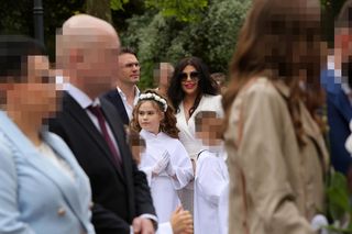 Iwona Węgrowska wyprawiła córce komunię