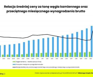 Jak zmieniły się ceny węgla przez ostatnie 20 lat? Tona za 345 zł to nie żart