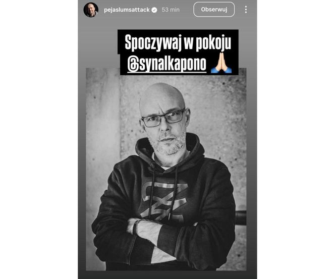 Wielka żałoba na scenie hip-hopowej. Takie słowa padły po śmierci Pono