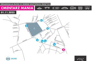 Jak dojechać na łódzkie cmentarze. Wszystkich Świętych 2025