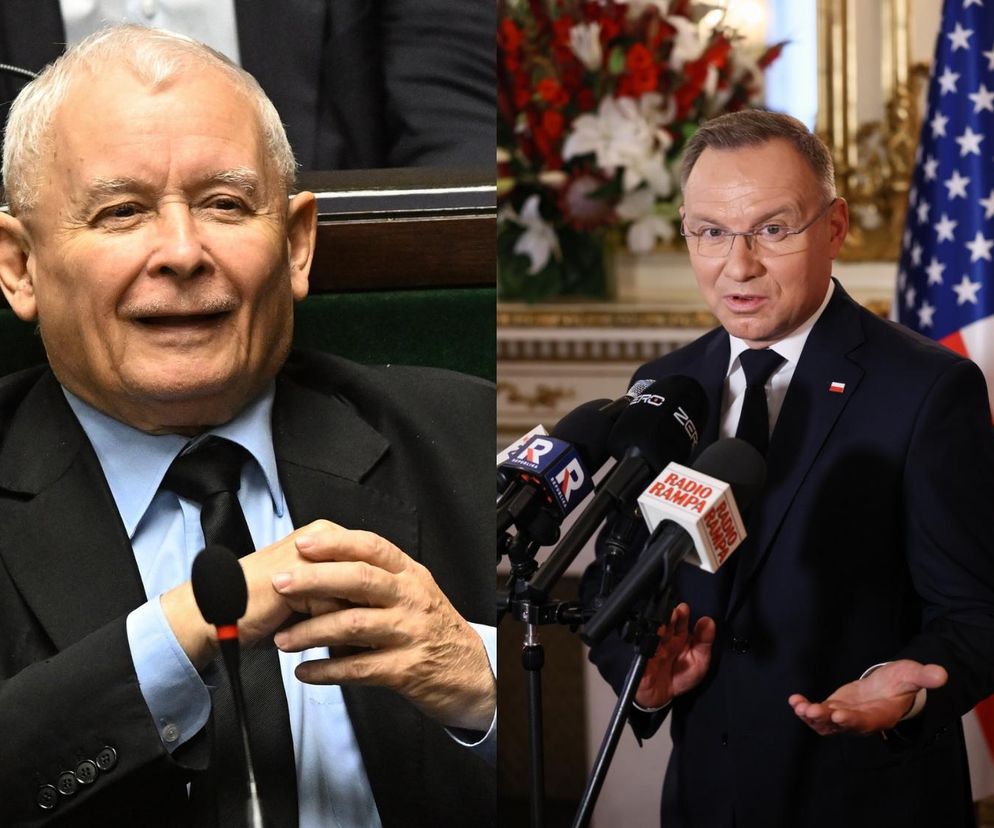 Jarosław Kaczyński i Andrzej Duda