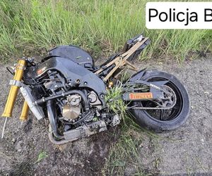 Śmiertelny wypadek w Bieruniu. Na DK44 zginął motocyklista