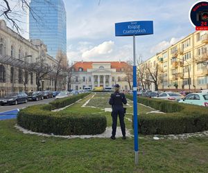 Akcja policji w centrum Warszawy