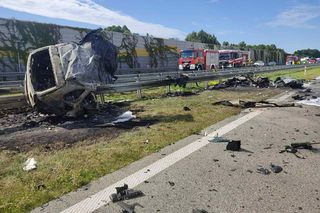 Tragiczny wypadek na S8 pod Łodzią. Nie żyje 22-latek, trasa na Wrocław zablokowana