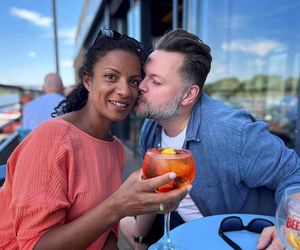 Bogusław Kudłek i Olimpia Olimpia Ajakaiye - jaka piękna z nich para