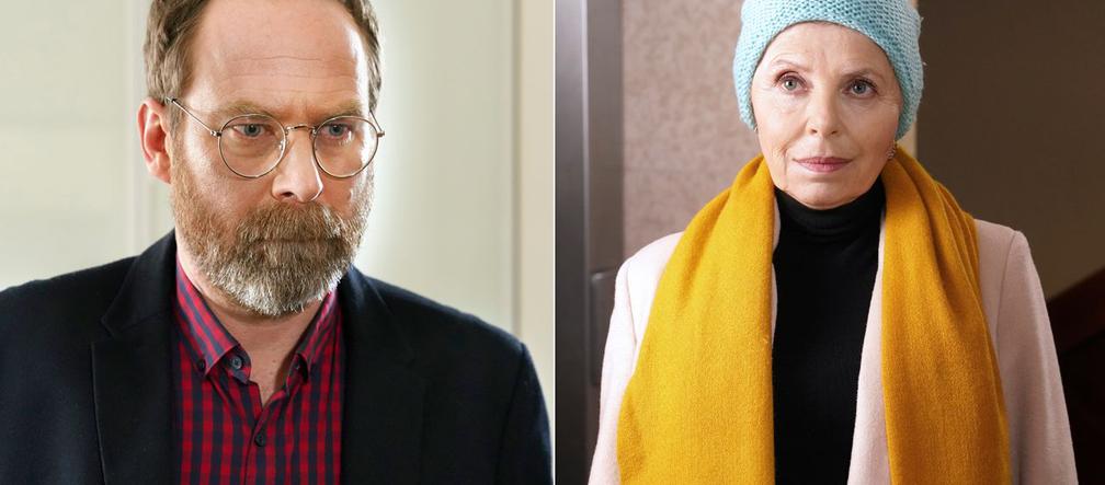 	Barwy szczęścia, odc. 2268. Marek (Marcin Perchuć), Krystyna (Hanna Bieluszko)