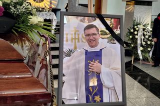 Pogrzeb zamordowanego księdza z Kłobucka