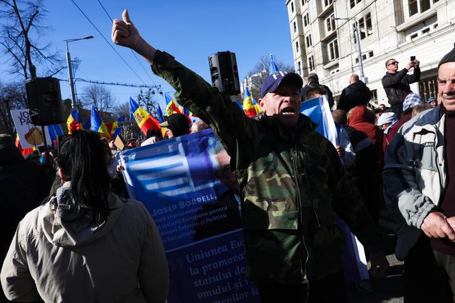 Potężna demonstracja w Mołdawii, w Kiszyniowie.