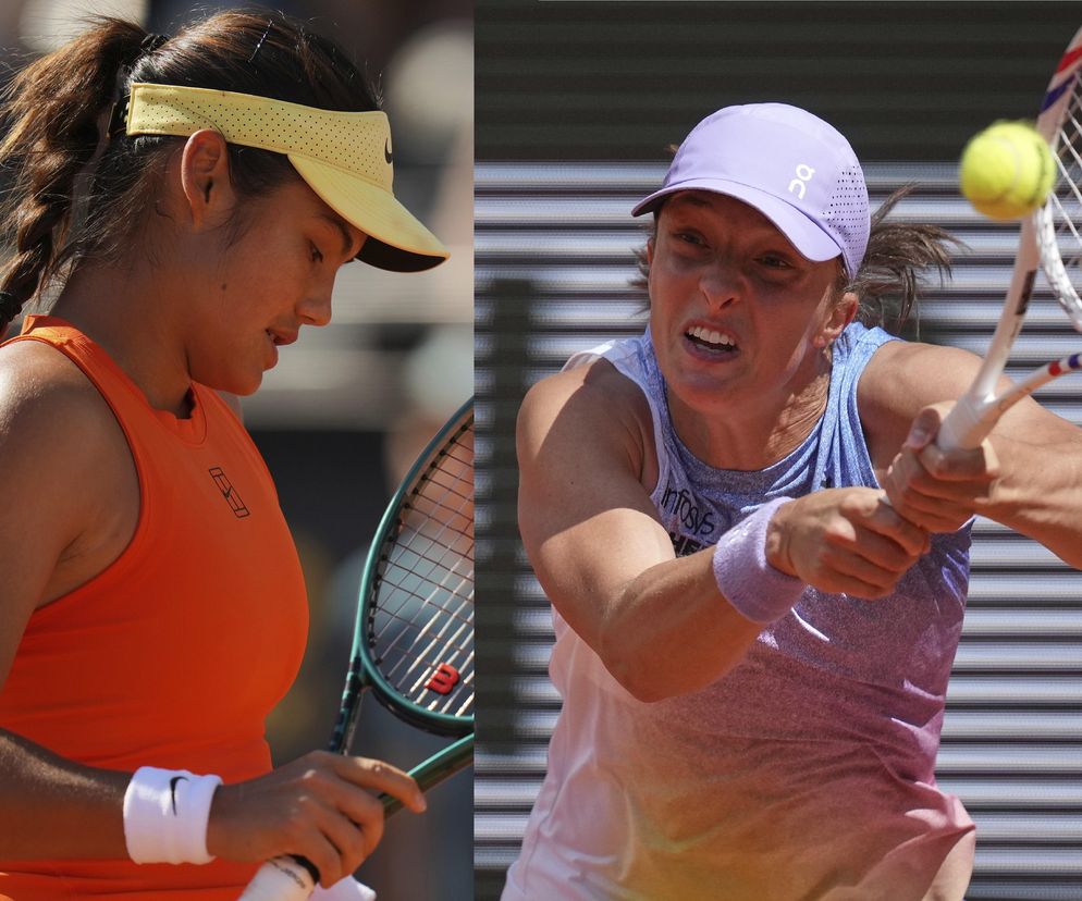 Tenis, Iga Świątek, Emma Raducanu, French Open
