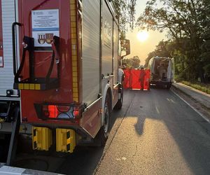 Poważny wypadek pod Poznaniem. Dziewczynka wpadła pod rozpędzony autobus