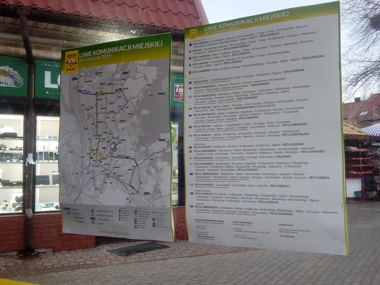 Rewolucja w komunikacji miejskiej w Elblągu. Znika część linii, są nowe rozkłady