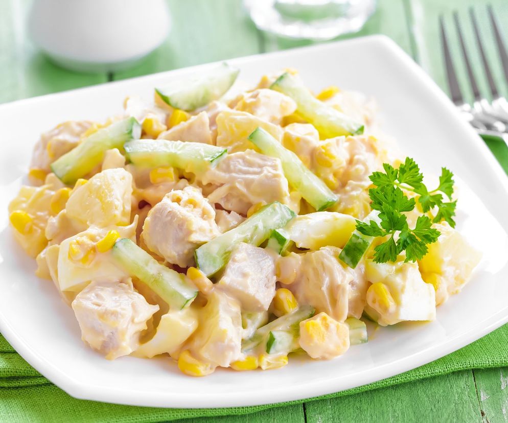 Sałatka szejka zasmakuje każdemu. Ale nie przesadź z majonezem 