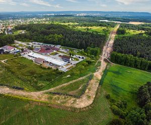 Budowa gazociągu Oświęcim - Tworzeń