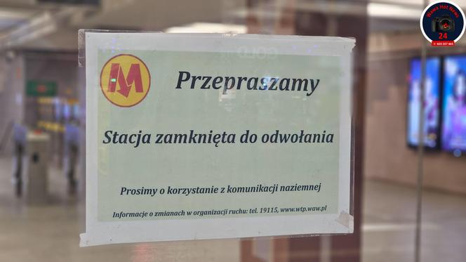 Horror na stacji metra. Pociąg śmiertelnie potrącił człowieka