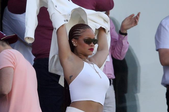 Rihanna na meczu