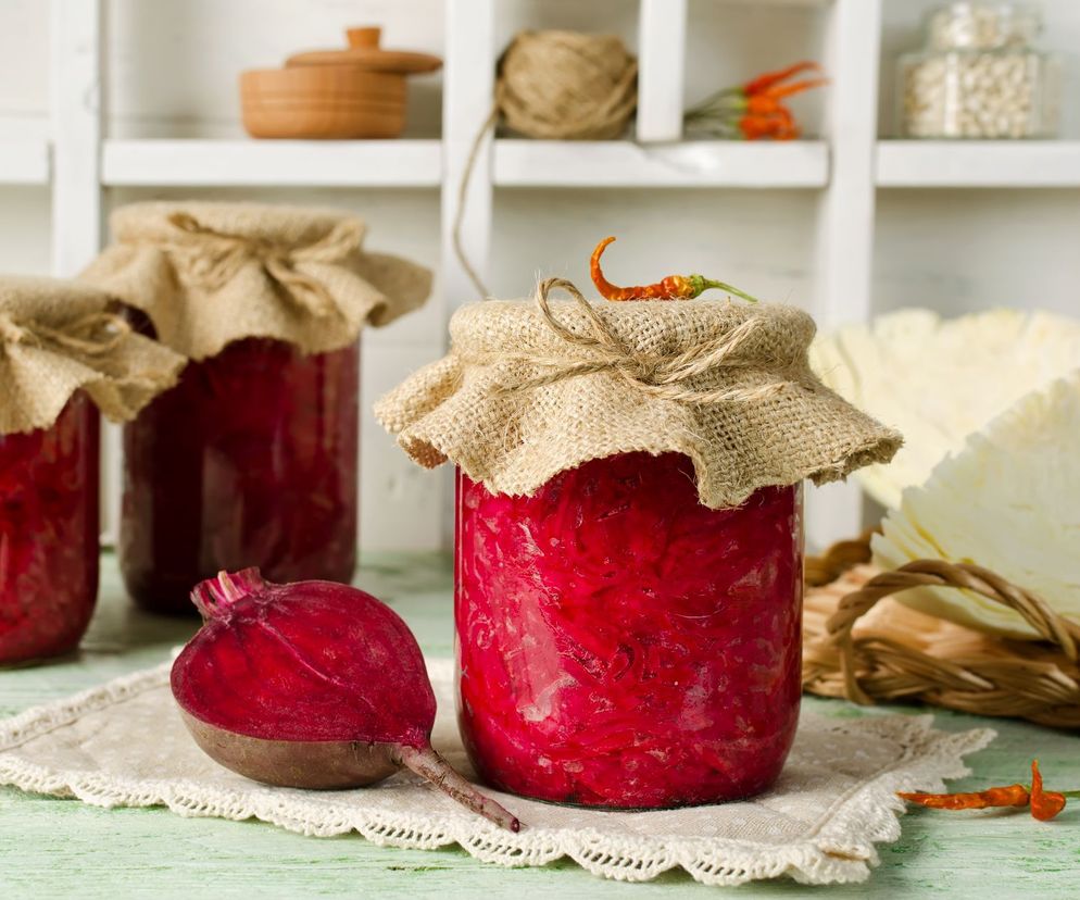 Sałatka z buraków i kapusty do słoików