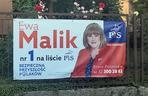 Plakaty wyborcze w Sosnowcu