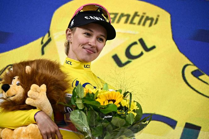 Katarzyna Niewiadoma podczas Tour de France mogła liczyć na wsparcie męża. To znany sportowiec