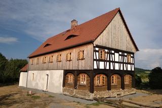 Dom przysłupowy w Grabiszycach Średnich na Dolnym Śląsku