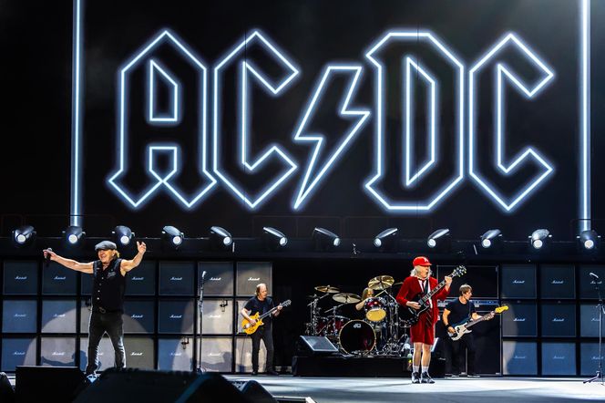 Koncert AC/DC w Warszawie (4.07.2025) - część druga. Organizatorem koncertu jest Live Nation