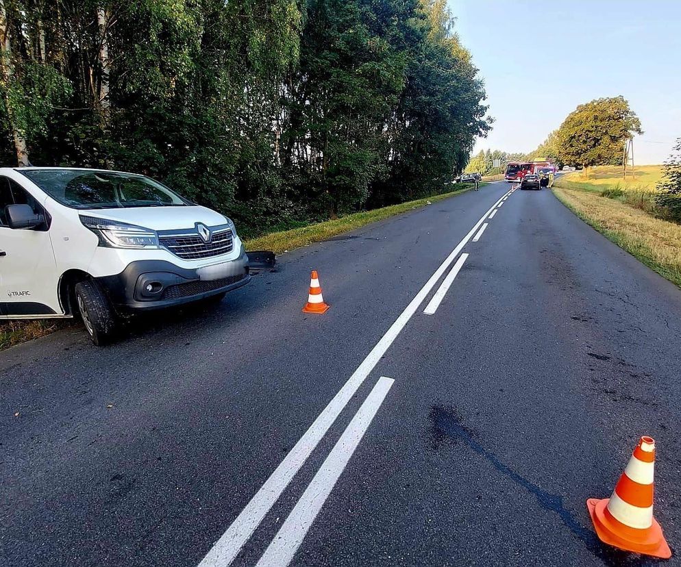 Wypadek w powiecie raciborskim