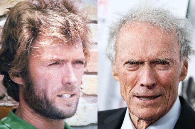 Clint Eastwood kiedyś i dziś