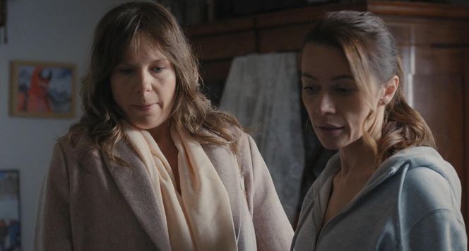 	M jak miłość odc. 1856. Martyna (Magdalena Turczeniewicz), Agata (Lidia Pronobis)