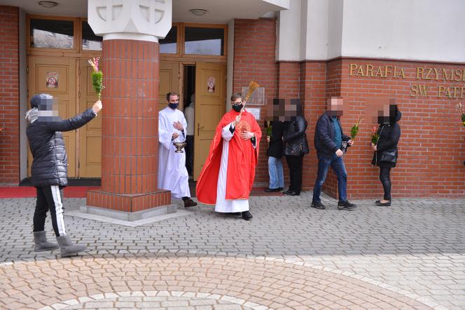 Tak wyglądała Niedziela Palmowa w warszawskich kościołach