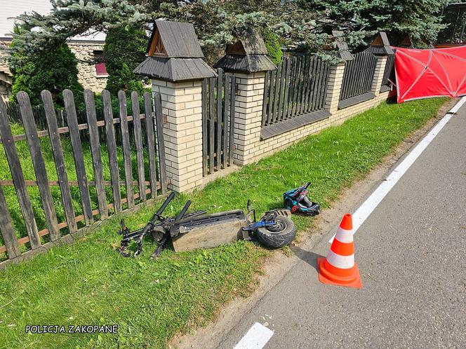 16-latek ofiarą śmiertelną wypadku w Bustryku. Potrącił go kierujący śmieciarką [ZDJĘCIA]