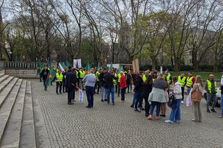 Protest rolników w Poznaniu. 14.04
